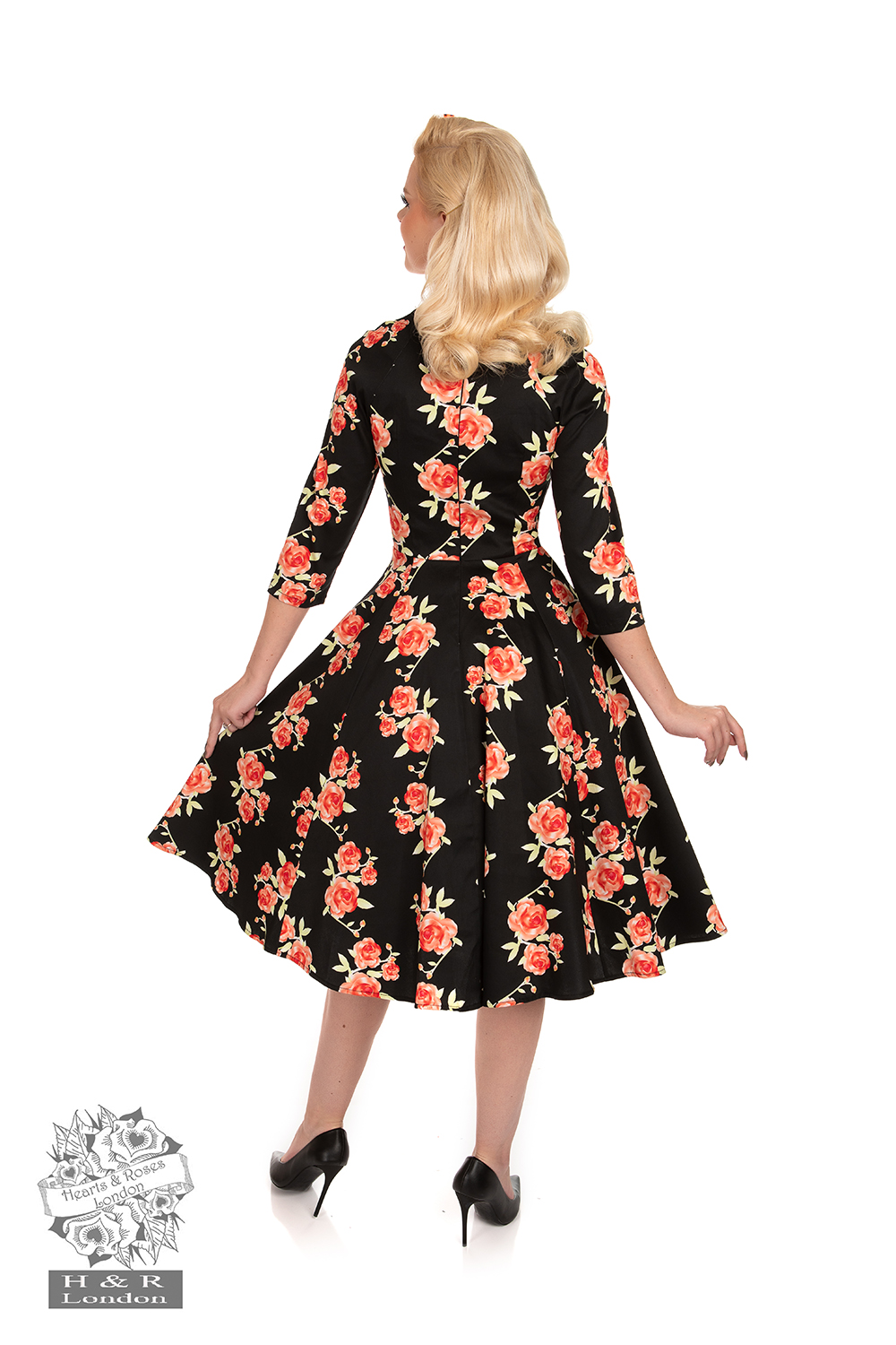 Juliet Floral Swing Dress